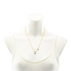 Louis Vuitton Gold Plated Crystal LV Iconic Necklace Secondhand