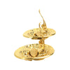 Chanel CC Gold Plated Oval Clip On Earrings Secondhand