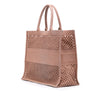 Dior Large Embroidered Mesh Book Tote Secondhand