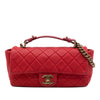 Chanel Medium Iridescent Caviar Chic Quilt Top Handle Flap Secondhand