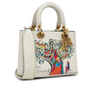 Secondhand Dior Niki de Saint Phalle Medium Calfskin Vive l'amour Lady Dior