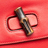 Gucci Medium Leather Bamboo Daily Satchel Secondhand