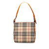 Burberry House Check Tweed Shoulder Bag Secondhand