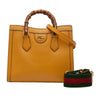 Gucci Medium Calfskin Bamboo Diana Satchel Secondhand
