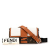 Fendi Zucca Canvas and Leather Convertible Baguette Secondhand