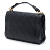 Chanel Small Quilted Grained Calfskin Label Click Flap Secondhand