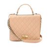 Chanel Large Quilted Goatskin Rita Top Handle Flap Secondhand
