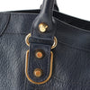 Balenciaga Goatskin Motocross Classic Metallic Edge City Satchel Secondhand