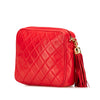 Secondhand Chanel CC Quilted Lambskin Tassel Camera Bag