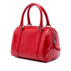 Dior Oblique Patent Boston Bag Secondhand