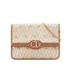 Secondhand Dior Honeycomb Coated Canvas Chain Crossbody