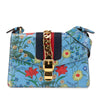 Gucci Small Leather Flora Sylvie Satchel Secondhand