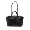 Secondhand Chanel Large Quilted Calfskin Convertible Daily Shopping Tote