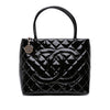Chanel Patent Medallion Tote Secondhand