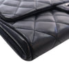 Chanel CC Quilted Lambskin Flap Clutch with Chain Secondhand