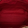 Burberry Small Leather Trimmed Haymarket Check Coated Canvas Canterbury Tote Secondhand