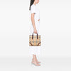 Burberry Haymarket Check Coated Canvas Tote Secondhand