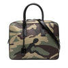 Saint Laurent Small Grain de Poudre Camouflage Museum Briefcase Secondhand