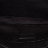 Saint Laurent Croc Embossed Calfskin Monogram Tablet Pouch Secondhand