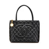 Chanel Caviar Medallion Tote Secondhand