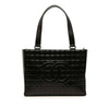 Chanel CC Chocolate Bar Lambskin Tote Secondhand