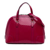 Gucci Medium Microguccissima Patent Nice Dome Satchel Secondhand
