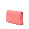 Balenciaga Grained Calfskin Motocross Classic Wallet on Chain Secondhand