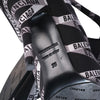 Secondhand Balenciaga Monogram Logo-Print Stretch Sock Boots