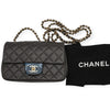 Secondhand Chanel Grey Classic Flap Mini 