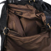 Yves Saint Laurent Rive Gauche Black Leather Oversized Tote Bag 