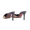SECOND HAND Gucci GG Canvas Pointed-Toe Mule Heels