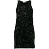 Moschino Black Wool Sequined Dress - 2000s Second hand