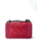 Chanel Stitch Boy Flap Bag Quilted Calfskin