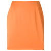 Gianni Versace Orange Wool Mini Skirt - '90s Second hand