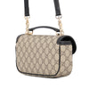 Gucci GG Supreme Horsebit 1955 Top Handle Bag Secondhand