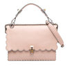 Fendi Medium Scalloped Leather Kan I Satchel Secondhand