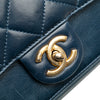 Chanel Small Quilted Calfskin Straight Lined Flap Secondhand
