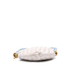 Secondhand Bottega Veneta Small Nappa and Canvas Intrecciato Solstice Shoulder Bag