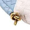 Secondhand Bottega Veneta Small Nappa and Canvas Intrecciato Solstice Shoulder Bag