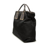 Prada Saffiano Trimmed Tessuto Satchel Secondhand