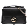 Gucci Small Dollar Calf Interlocking G Satchel Secondhand