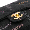 Secondhand Chanel Mini Rectangular Quilted Denim Mood Flap