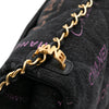 Secondhand Chanel Mini Rectangular Quilted Denim Mood Flap