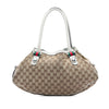 Gucci GG Canvas Web Match Ball Tote Secondhand
