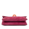 Secondhand Chanel CC Choco Bar Suede Beaded Chain Flap