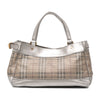 Burberry Haymarket Check Coated Canvas Ravensdon Handbag Secondhand