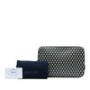 Prada Saffiano Geometric Portfolio Zip Clutch Secondhand