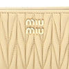 Miu Miu Leather Matelasse Card Holder Secondhand