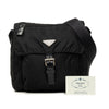 Prada Tessuto Zip Buckle Messenger Bag Secondhand