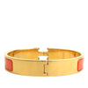 Hermès Narrow Enamel Clic H Bracelet PM Secondhand